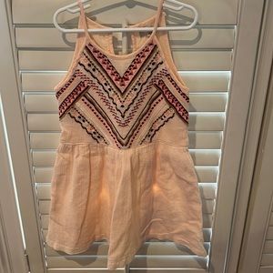 Peek summer dress. Sz 6-7. Peach